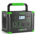 Estación de Energía Portátil EBL EB1000 1000W 999Wh Carga Inalámbrica 10W