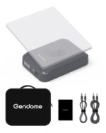 Kit de Batería Externa GENDOME SL300 288 Wh 90000 mAh LiFePO4 para Starlink Mini con Funda de Transporte a Medida