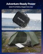 Kit de Batería Externa GENDOME SL300 288 Wh 90000 mAh LiFePO4 para Starlink Mini con Funda de Transporte a Medida