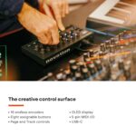 Novation Launch Control 3: superficie de control MIDI alimentada por USB para integración DAW y hardware con 16 codifica