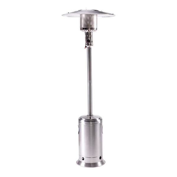 Calentador de Patio Hexago CAPH-7-SS 47000 BTU Acero Inoxidable con Ruedas