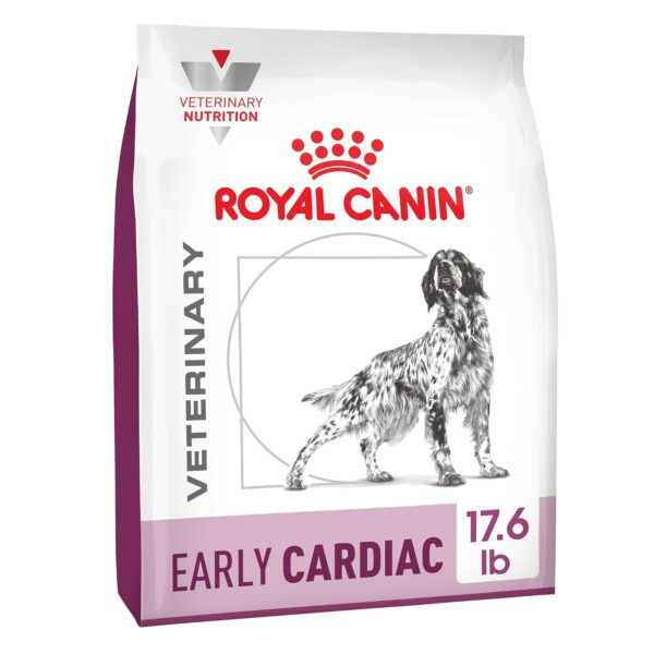 Alimento Seco Royal Canin Veterinary Diet Canine Early Cardiac Sabor Pollo Bolsa 17.5 Libras Perros Adultos