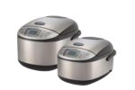 Zojirushi NS-TPC18XT Micom - Olla arrocera y calentador (con antiadherente sin PFAS), 10 tazas, marrón inoxidable