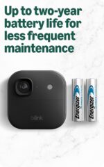 Sistema de Seguridad Blink 2K+ Videotimbre Cableado y 5 Cámaras para Exteriores con Módulo de Sincronización Básico Negr