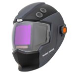 Klein Tools 60141 Phoenix Series - Casco de soldadura panorámica, filtro de oscurecimiento automático de color real, dis