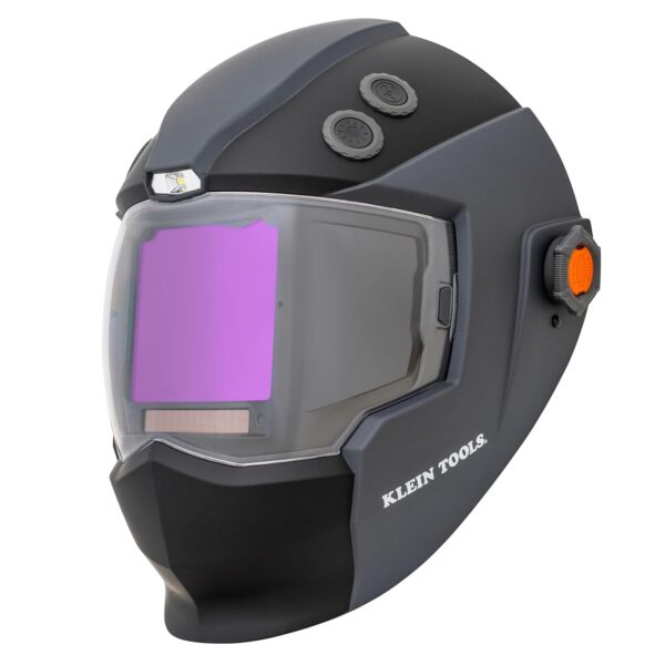 Klein Tools 60141 Phoenix Series - Casco de soldadura panorámica, filtro de oscurecimiento automático de color real, dis