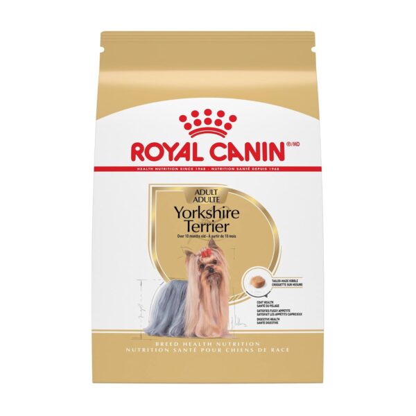 Alimento Seco para Perros Royal Canin Breed Health Nutrition Yorkshire Terrier Adultos Bolsa 30 Libras Sabor Pollo