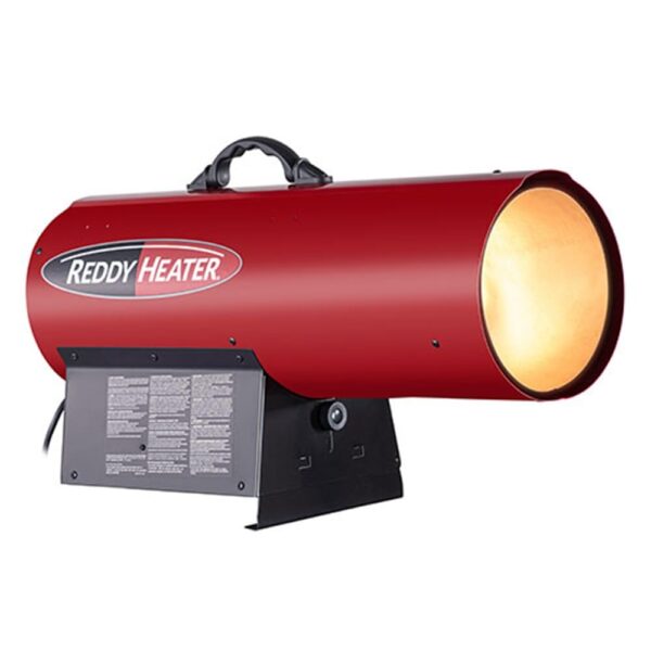 Calentador de Aire Forzado de Propano Reddy Heater RFG125V 125000 BTU Cobertura Hasta 3200 Pies Cuadrados Certificado CS