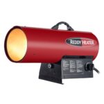 Calentador de Aire Forzado de Propano Reddy Heater RFG125V 125000 BTU Cobertura Hasta 3200 Pies Cuadrados Certificado CS