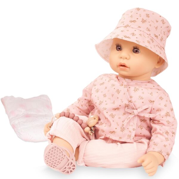 Muñeca Bebé Gotz Cookie Flowers Millefleur 19 Pulgadas Cuerpo Suave Modelo 2661057