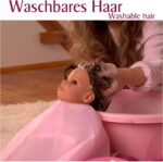 Muñeca Gotz Precious Day Elisabeth Flowers Millefleur 18 Pulgadas Posable Vestido Rosa Cárdigan de Punto Cabello Castaño