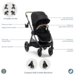Maxi-Cosi Cochecito modular Oxford, caviar caspio