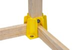 Tie Down Base de barandilla de protección de seguridad de ingeniería | Accesorios reutilizables de protección contra caí
