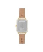 Reloj Movado Bold Evolution 2.0 Mini Tank Mujer Caja Acero Inoxidable Correa de Piel Chalk Esfera Beige 20 Milímetros