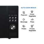 Emerson MW1101B-A Horno microondas de encimera con control de botón, pantalla LED de 1000 W, 10 niveles de potencia, 6 m