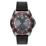 Reloj Movado Bold Verso S para hombre movimiento de cuarzo suizo caja de acero inoxidable ionic plated gunmetal diámetro