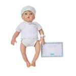 Muñeca de Bebé Madame Alexander Wee Wonder 21156 18 Pulgadas Tono de Piel Claro Ojos Azules Cabello Rubio