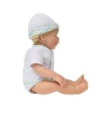 Muñeca de Bebé Madame Alexander Wee Wonder 21156 18 Pulgadas Tono de Piel Claro Ojos Azules Cabello Rubio