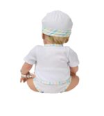 Muñeca de Bebé Madame Alexander Wee Wonder 21156 18 Pulgadas Tono de Piel Claro Ojos Azules Cabello Rubio