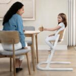 Silla Alta Delta Children Versa 3 en 1 Modelo 24625-100 Ajustable Certificado Greenguard Gold Color Blanco