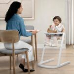 Silla Alta Delta Children Versa 3 en 1 Modelo 24625-100 Ajustable Certificado Greenguard Gold Color Blanco
