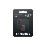 Memoria microSDXC Samsung T9 512GB Lectura 200MB/s Escritura 130MB/s Clase de Video V30