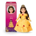 Muñeca American Girl Disney Princesa Bella JDD99 18 Pulgadas Cabello Castaño Ondulado