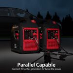 Generador Inversor Portátil PowerSmart PS5020W 2500 Vatios Arranque Eléctrico Súper Silencioso