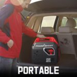 Generador Inversor Portátil PowerSmart PS5020W 2500 Vatios Arranque Eléctrico Súper Silencioso