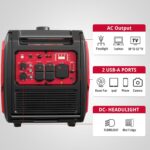 Generador Inversor PowerSmart PS5046CE 4800W Arranque Eléctrico Listo para Paralelo Salida RV 30A