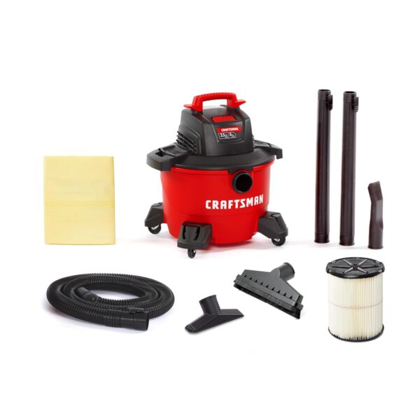 Aspiradora en Seco y Húmedo CRAFTSMAN CMXEVBE17584 6 Galones 3.5 HP Pico