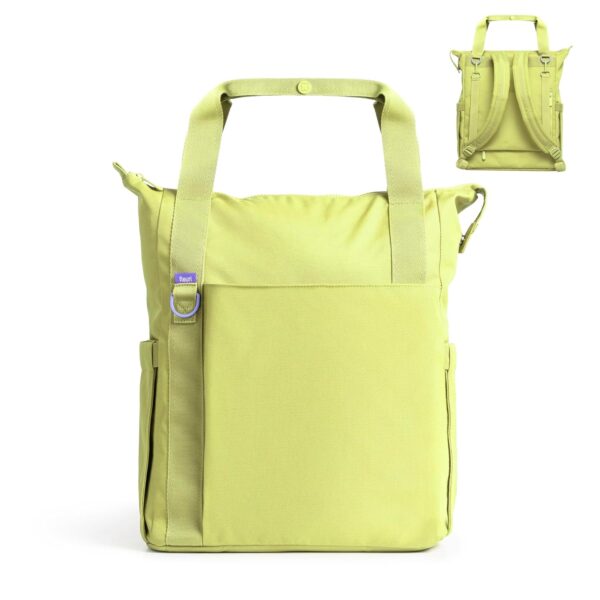 Mochila para Pañales Ubbi Fleuri 10258 12 Bolsillos Material RPET Compartimento para Laptop 15 Pulgadas