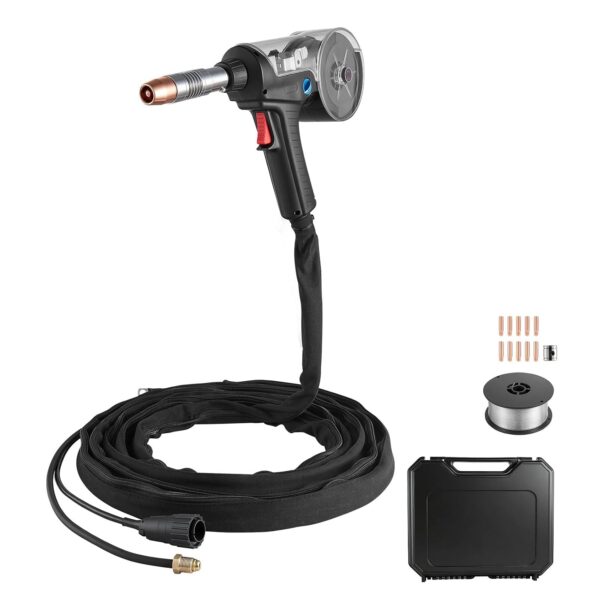 VEVOR Pistola de carrete de 160 amperios con cable de 20 pies, repuesto para Miller Spoolmate serie 200 (300497) - con 1