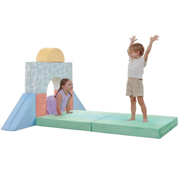 Fortaleza de Espuma Delta Children TY80218GN-1720 7 Piezas Castillo Creek Poliéster