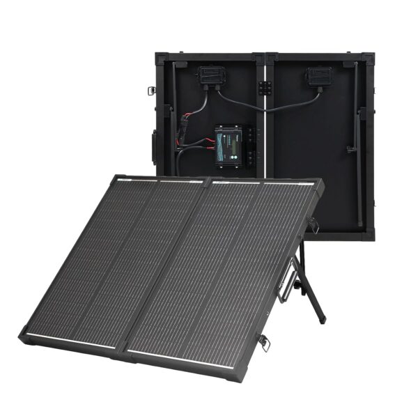 Panel Solar Portátil Renogy RNG-KIT-STCS100DC-VOY20 100W Plegable Tipo N con Controlador de Carga PWM 20A