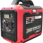 Generador Inversor Simpson SIG2320 2300 Watts Portátil Gasolina Negro Rojo