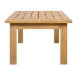 Juego de Muebles de Patio Christopher Knight Home Bayah 375597 4 Piezas Madera de Acacia Beige Natural con Cojines Extra