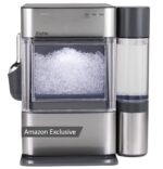 GE Profile Opal Ultra, máquina de hielo para pepitas de encimera, tanque lateral XL de 1 galón, exclusivo de Amazon, 38