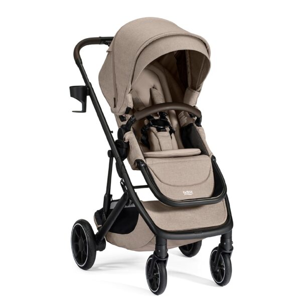 Britax Prism - Cochecito modular para bebés y niños pequeños, asiento de automóvil compatible con telas de primera calid
