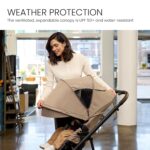 Britax Prism - Cochecito modular para bebés y niños pequeños, asiento de automóvil compatible con telas de primera calid