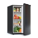 COWSAR Refrigerador para dormitorio sin congelador, 4.4 pies cúbicos, refrigerador de oficina con termostato ajustable,