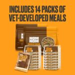 Alimento para Perro Nom Nom Congelado Sabor Pollo Sin Granos Paquete de 14 Bolsas de 14 Onzas