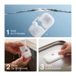 Fuente de Agua PETLIBRO Dockstream 2 para Gatos y Perros PLWF116 Acero Inoxidable 3 Litros Inalámbrica con Monitoreo por