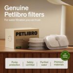 Fuente de Agua PETLIBRO Dockstream 2 para Gatos y Perros PLWF116 Acero Inoxidable 3 Litros Inalámbrica con Monitoreo por