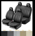 Funda de Asiento Clazzio AMZL-7041LLL Cuero Trasera 60/40 para Dodge Ram 1500 Crew Cab 2013 2018 Sin Reposabrazos Centra