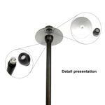 Lámpara KSANA Low Voltage Landscape Lighting Exterior Latón Antiguo 12V IP65 6 Pulgadas D x 20 Pulgadas H