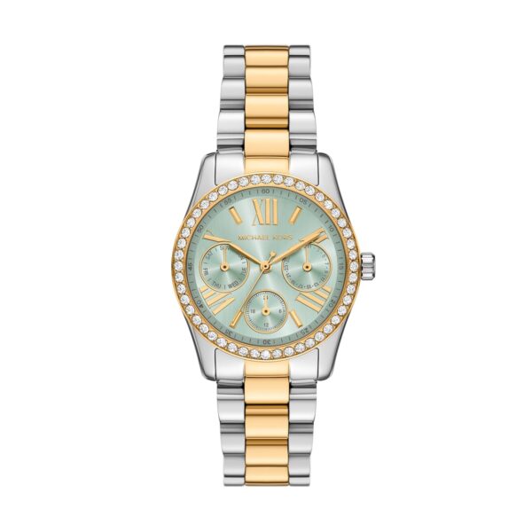 Reloj Michael Kors Mujer Lexington MK7609 Acero Inoxidable Bicolor Caja 34mm Resistente al Agua 100m