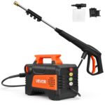 Lavadora a Presión Eléctrica VEVOR HPGF2000 1958 PSI 2.5 GPM con 4 Boquillas y Varita de Extensión de Metal