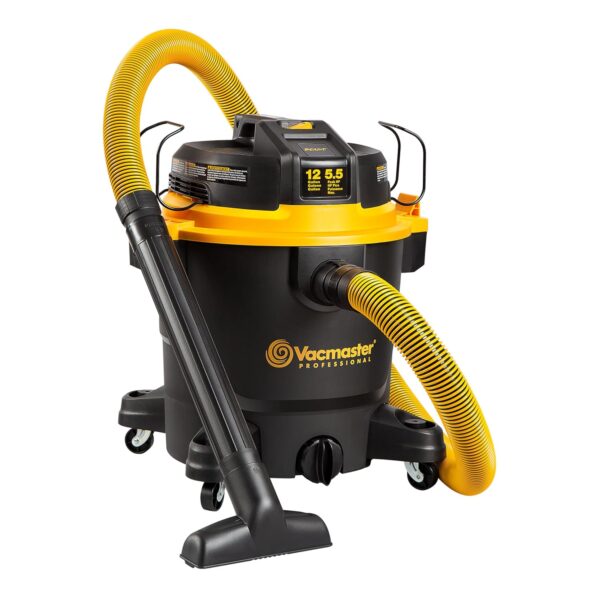 Vacmaster Professional Beast Series VJH1211 PF 0205 - Aspiradora húmeda/seca de 12 galones de 5.5 picos de HP