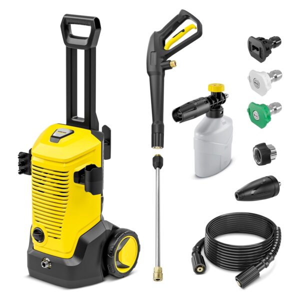 Lavadora a Presión Eléctrica Karcher K 5 FC 2000 PSI 2.0 GPM Bomba de Aluminio Amarillo